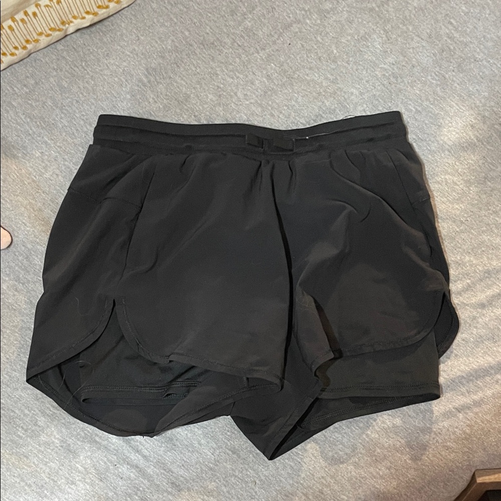 All in Motion Kids Black Athletic Shorts